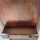 Empire mahogany veneer secretary