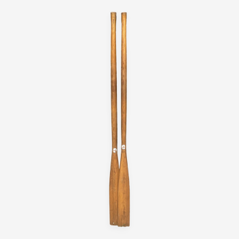 Pair of old English paddles