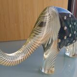 Lucite Elephant by Abraham Palatnik. Vintage.