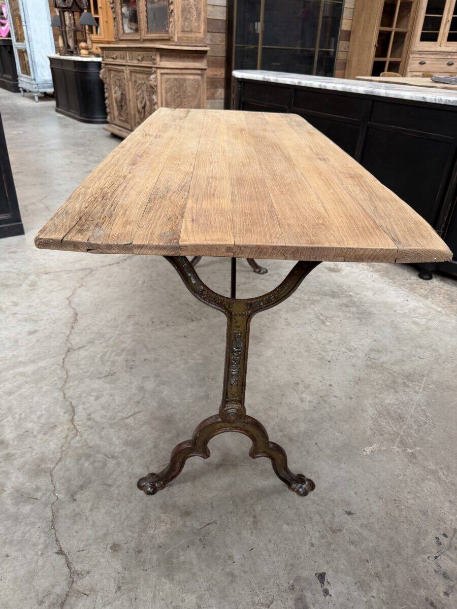 Bistro table from the early 20th century.