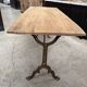 Bistro table from the early 20th century.