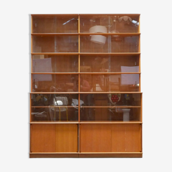 Showcase bookcase by Didier Rozaffy for Meubles Oscar editions