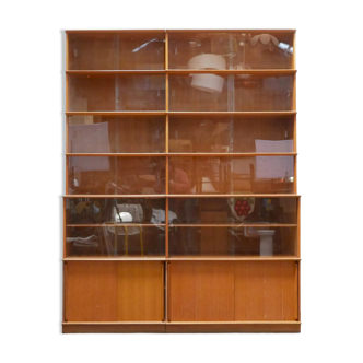Bibliothèque vitrine par Didier Rozaffy pour les éditions Meubles Oscar