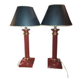 Paire de lampes
