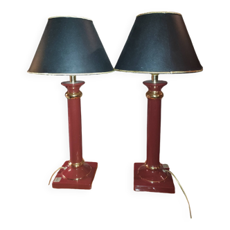 Paire de lampes