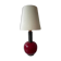 Lampadaire unique en verre de Murano. Conception des années 60.