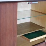 Vintage sideboard, high board, teak, 60's