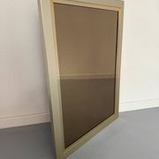 Old Belgo Chrome mirror bronze glass design from the 70s vintage