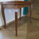 Table de salle à manger extensible, années 50-60