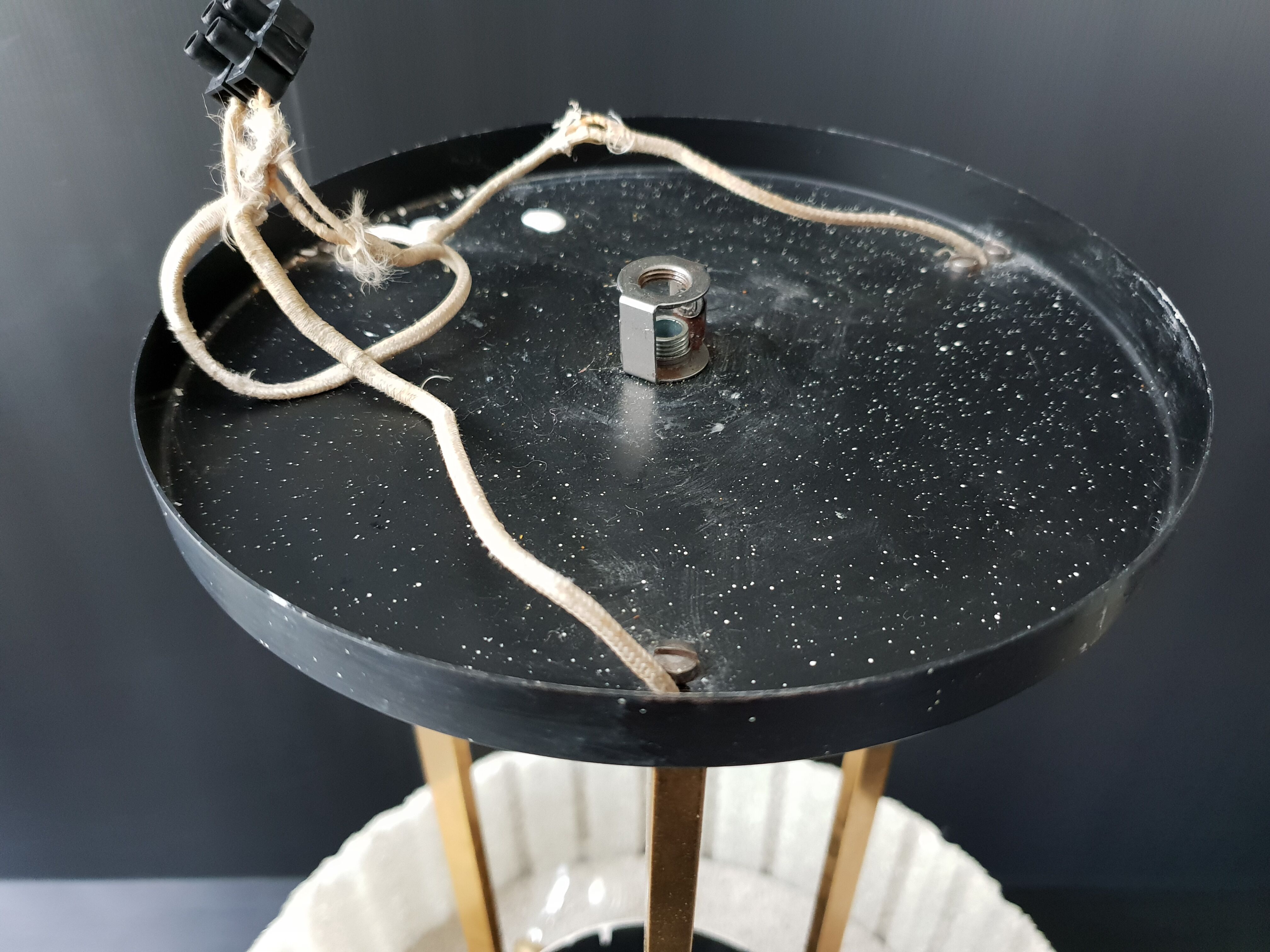 1950 vintage Arlus ceiling light