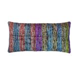 Vintage turkish kilim cushion cover , 30 x 60 cm