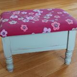 Footrest with storage.