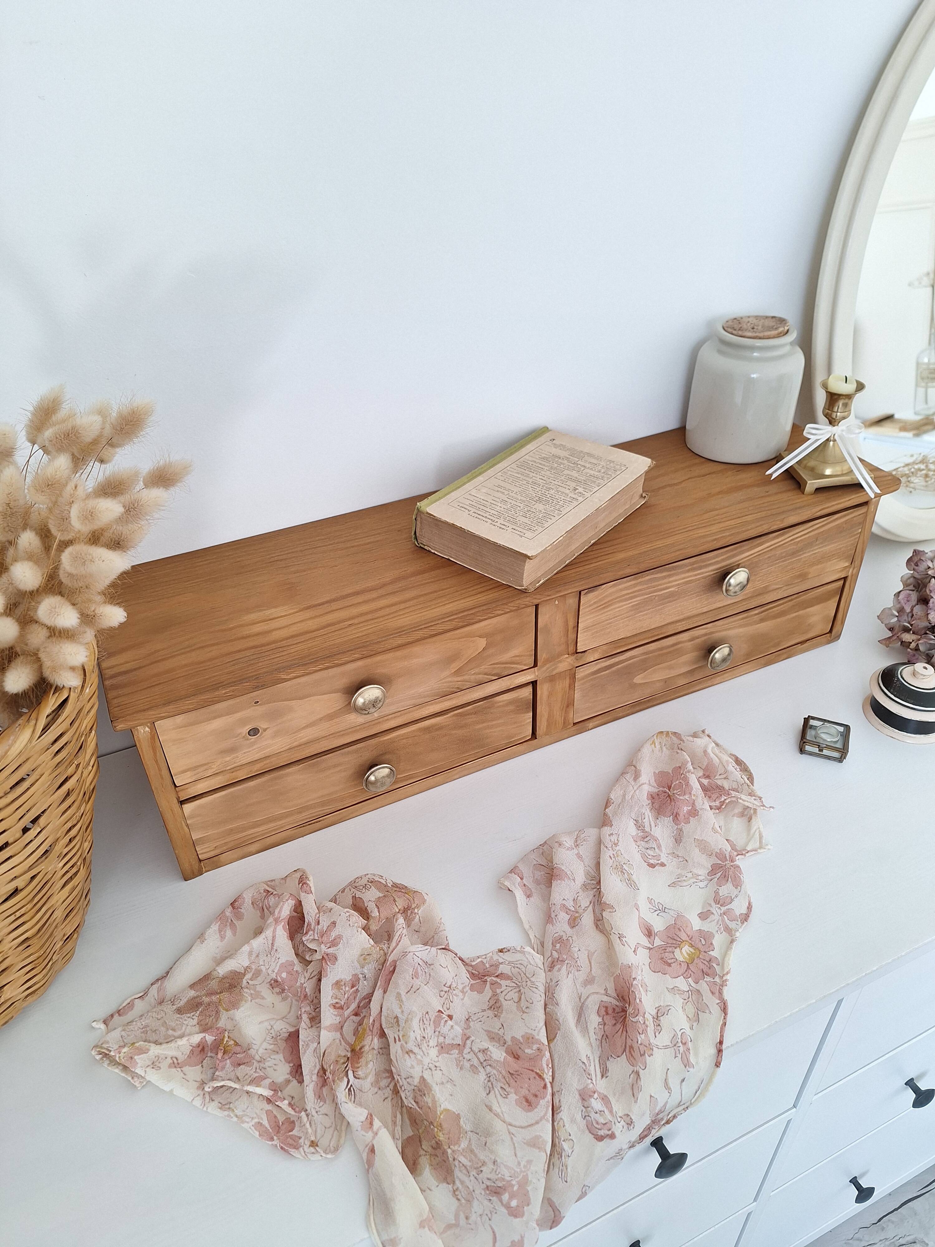 Vintage wooden shelf