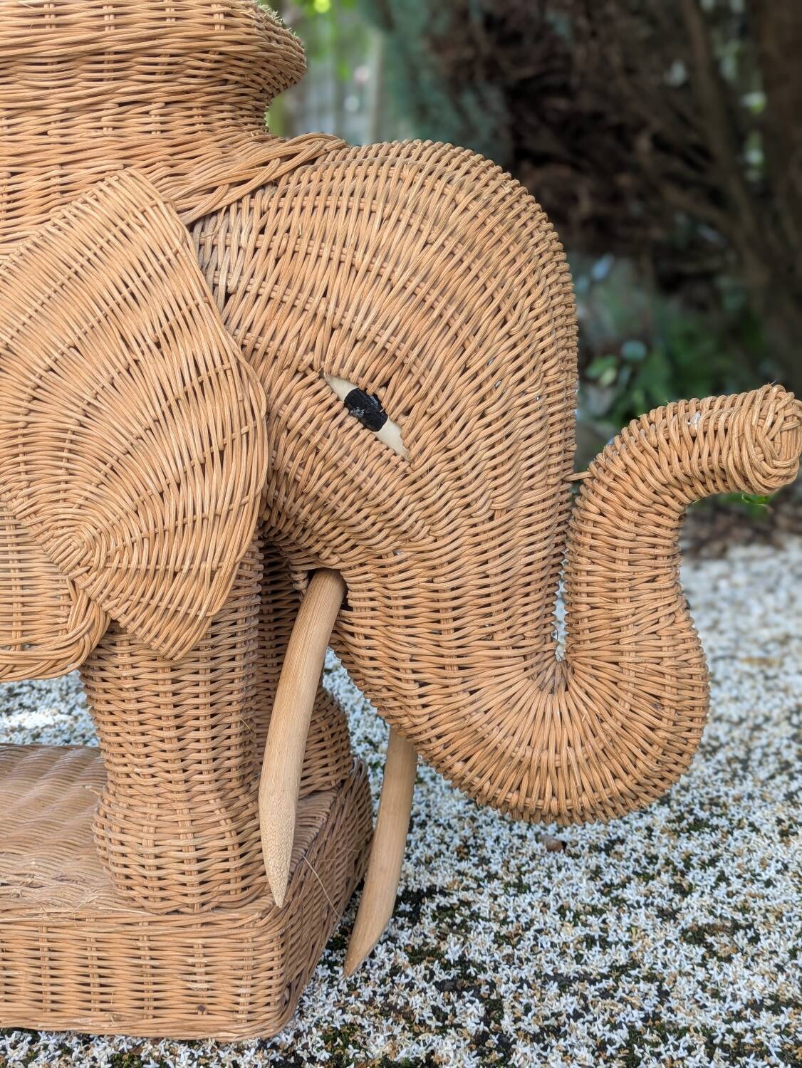 Elephant side table