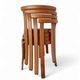 Set of 4 Danish Magnus Olesen Series 8000 Dining Chairs by Thygesen & Soren