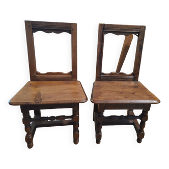 Lorraine oak chairs
