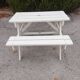 Table de jardin avec bancs pour enfants