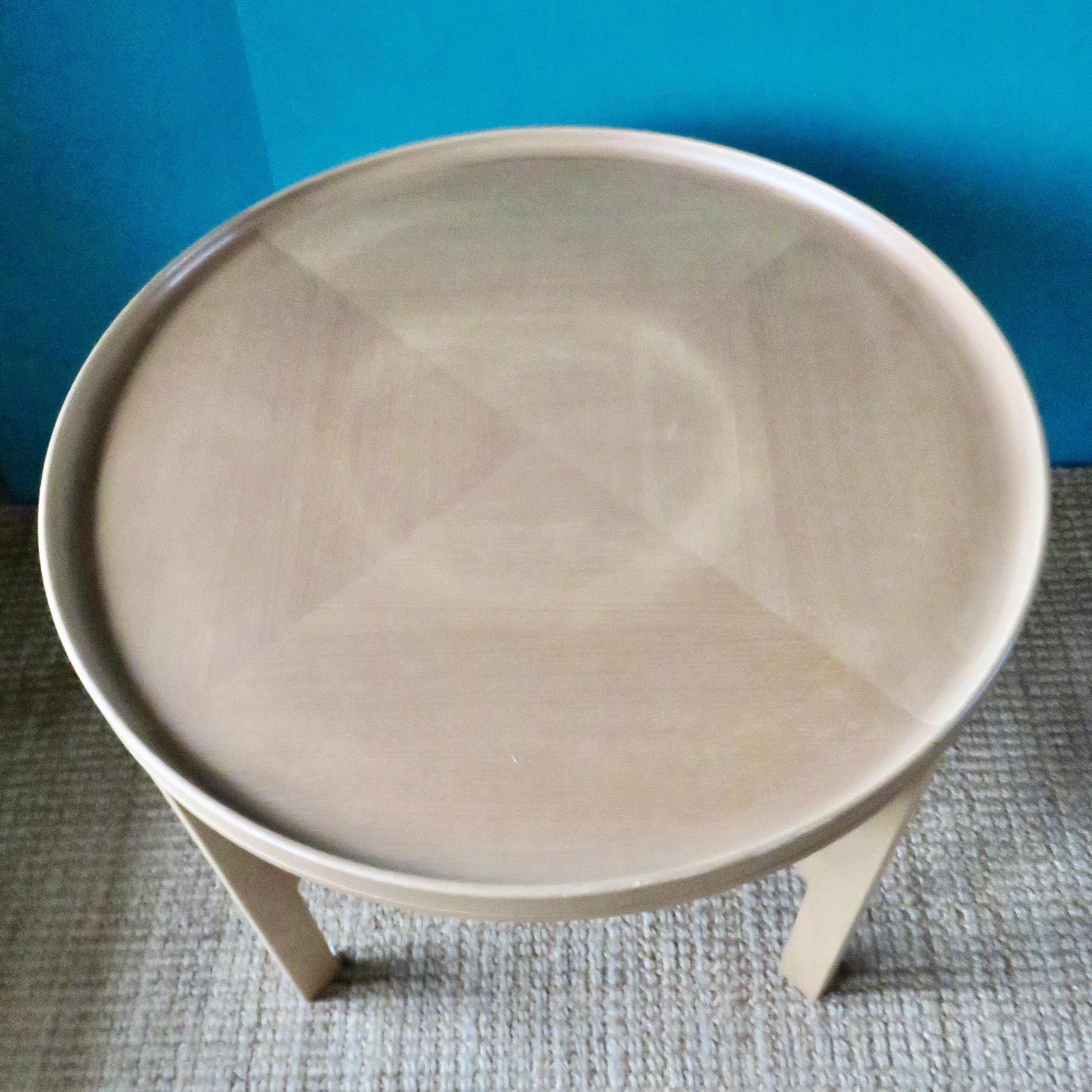 Cabinetmaker's coffee table in solid maple. Denmark 1990