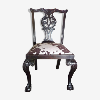 Chippendale mahogany chair