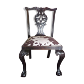 Chippendale mahogany chair