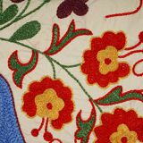 Vintage Turkish rug hand-knotted 44x95 cm