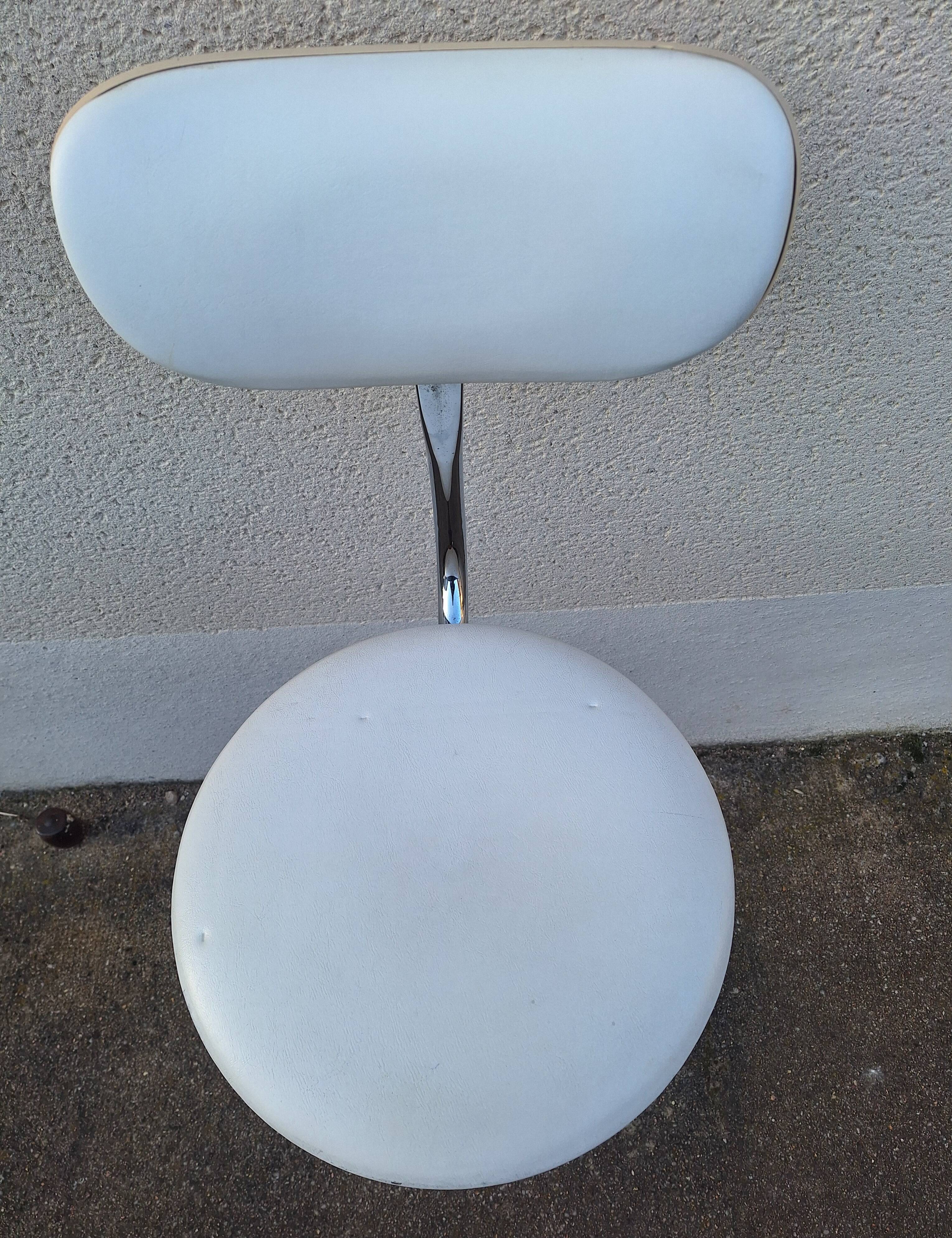 Vintage adjustable high stool Mirima — 1960s/70s