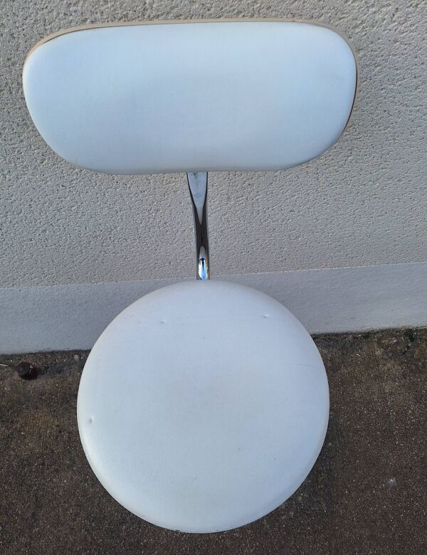Tabouret haut vintage réglable Mirima — années 1960/70