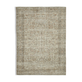 Tapis beige turc rustique noué à la main 196 cm x 267 cm - 36644