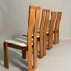 Chairs attributed to Mario Marenco for Mobil Girgi, Italy, 1970s, Set of 4