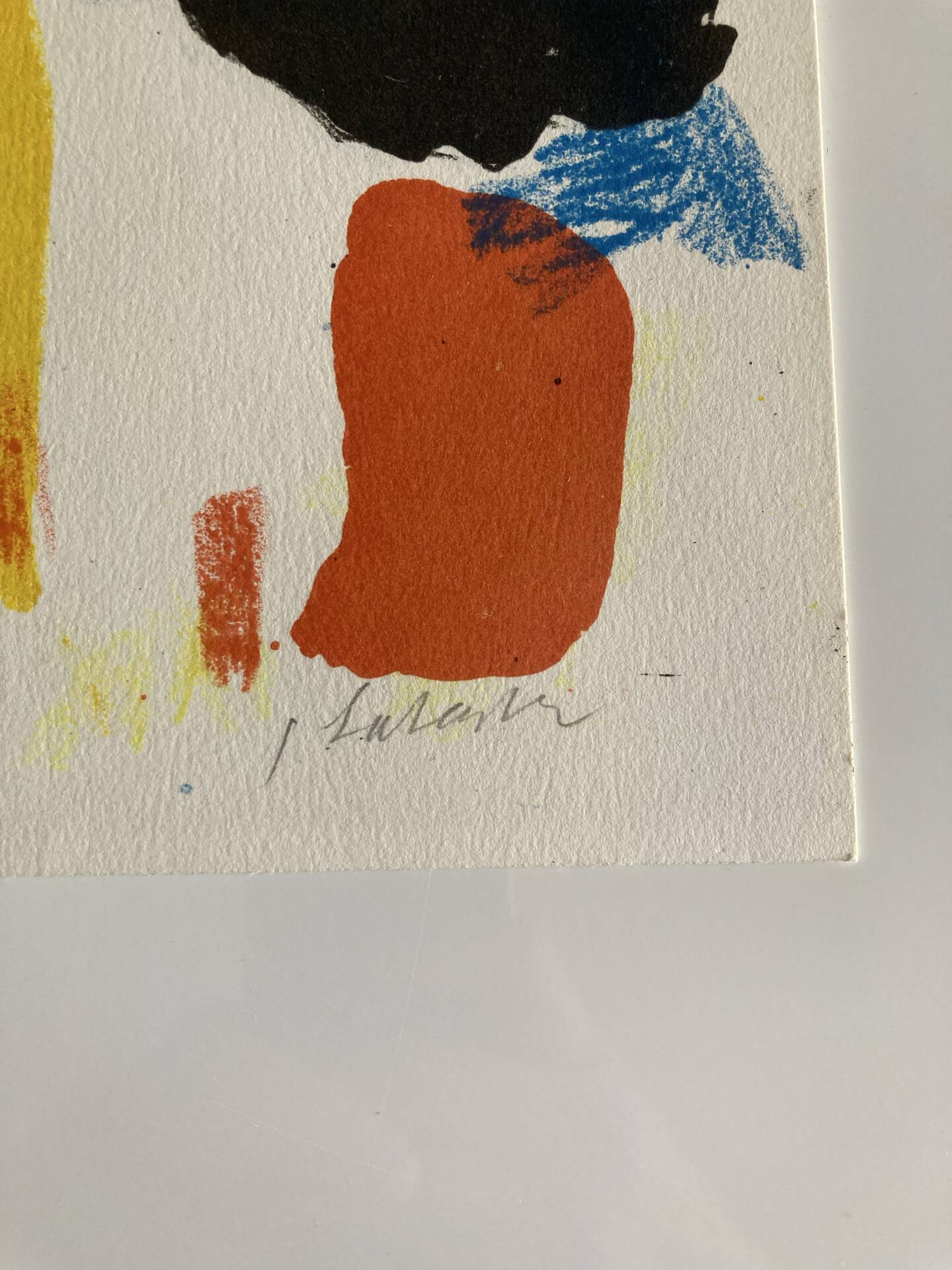 Numbered lithograph 19/20 and signed by Ger Lataster - Circa 1956