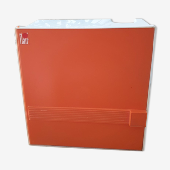 Flair orange toilet cabinet 70s
