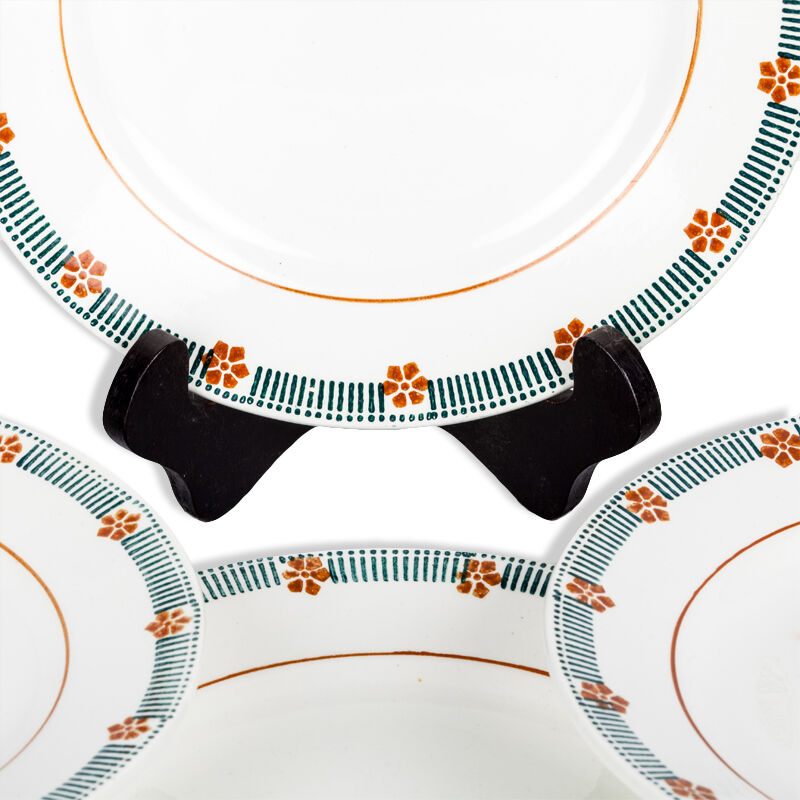 Set of 6 dinner plates, St Amand, model parameters