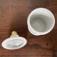 Limoges porcelain medicine jar H15 X D7