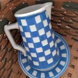 Digoin pitcher and plate