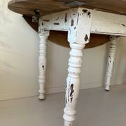 Antique drop-leaf table