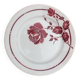 Red flower plate