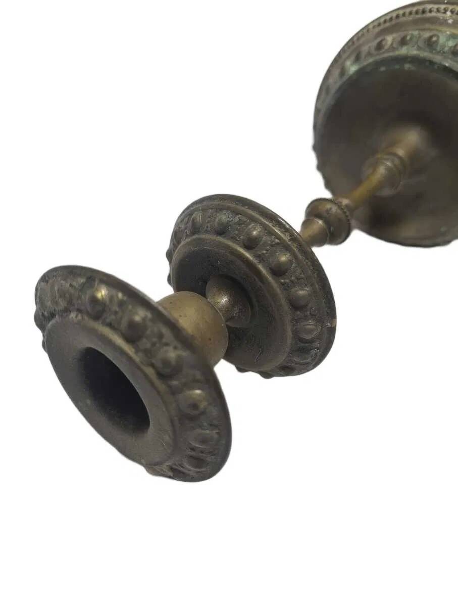 BXK Cesartwo Austro-Hungarian beautiful eclectic candlestick