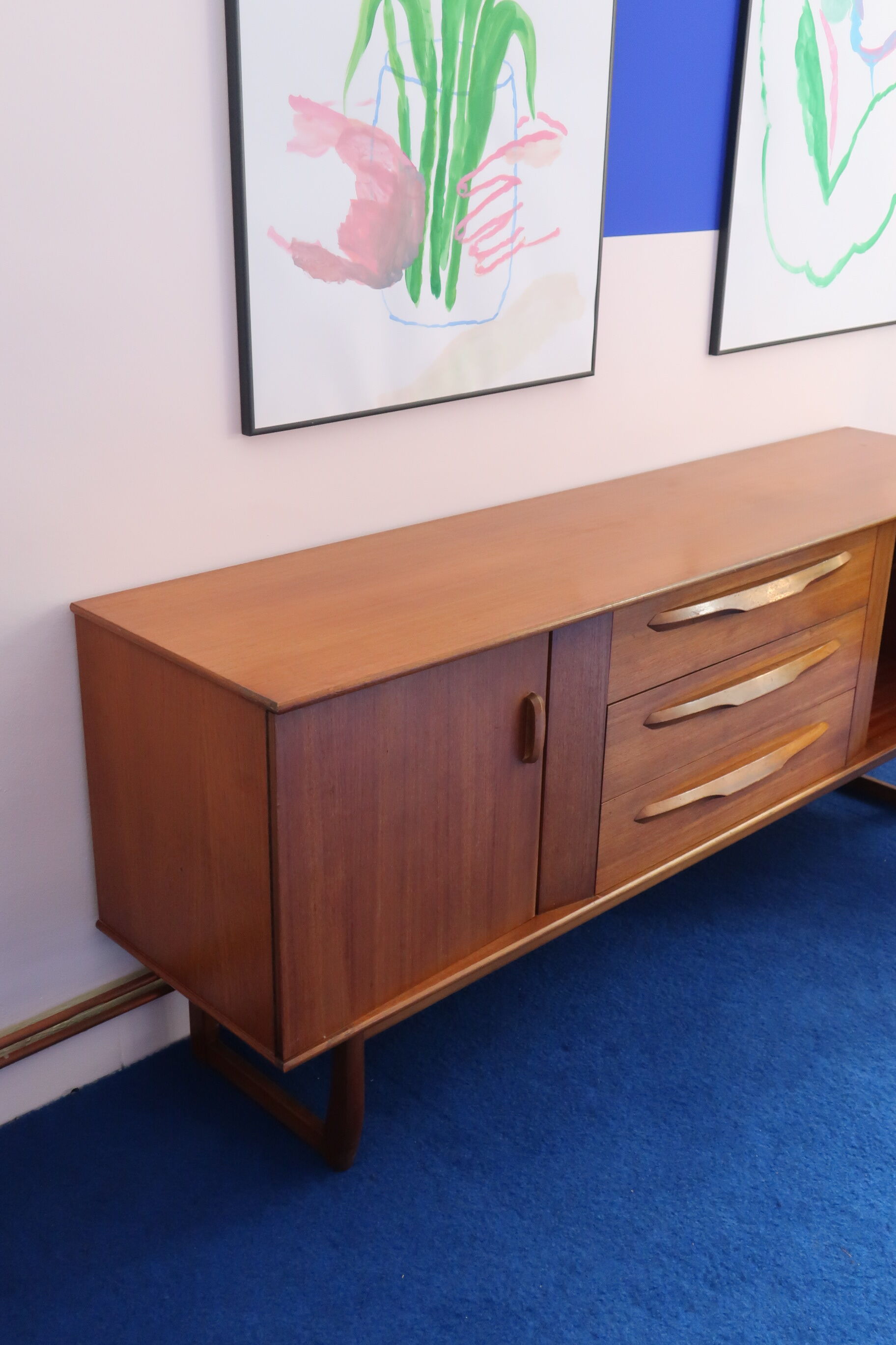 Teak sideboard from the 60s
