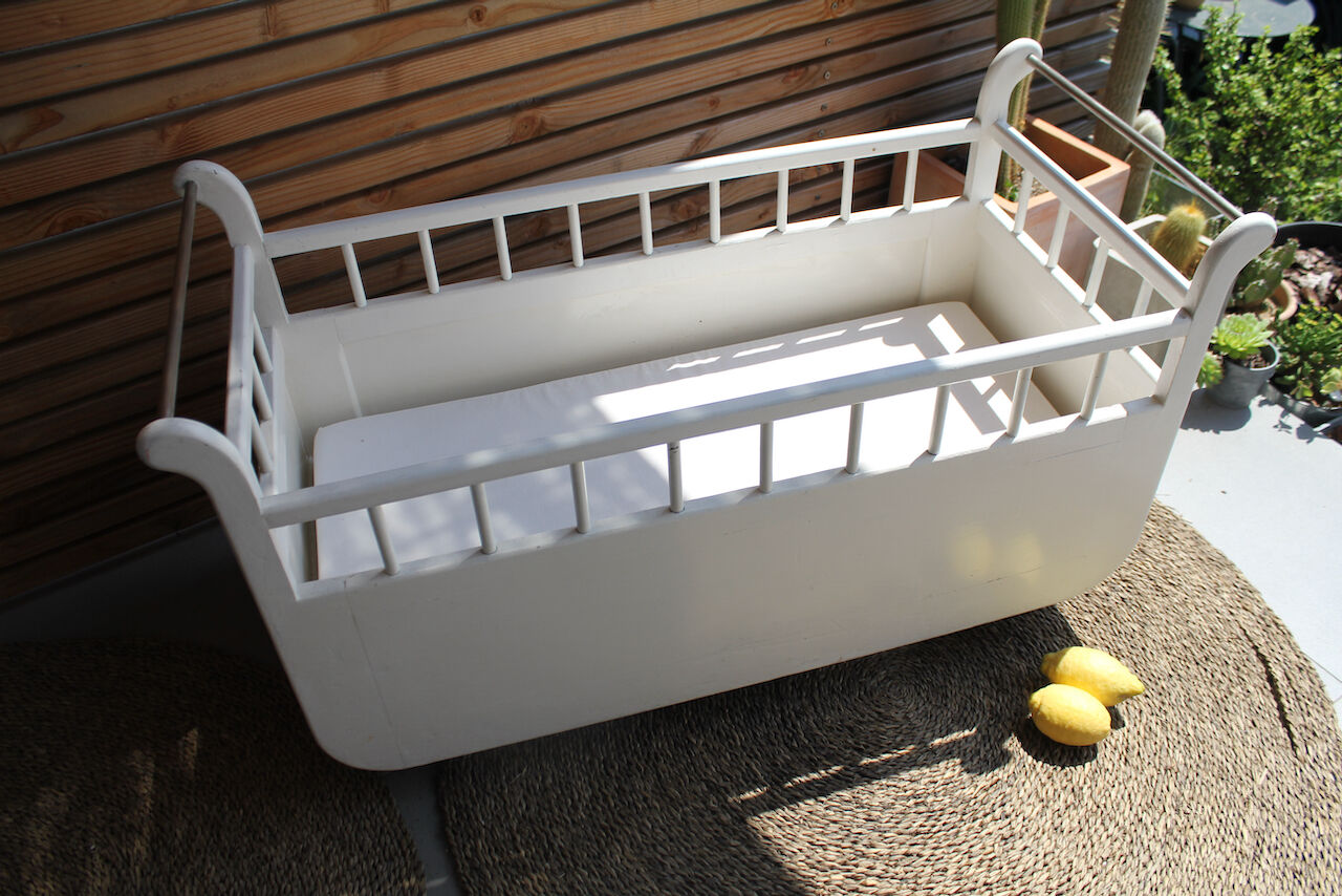 Vintage 1950s trailer bed