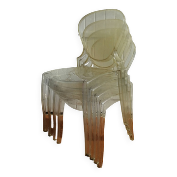 4 chairs by Pedrali