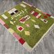 Handmade Moroccan wool rug, large size 250x150 cm, handcrafted.