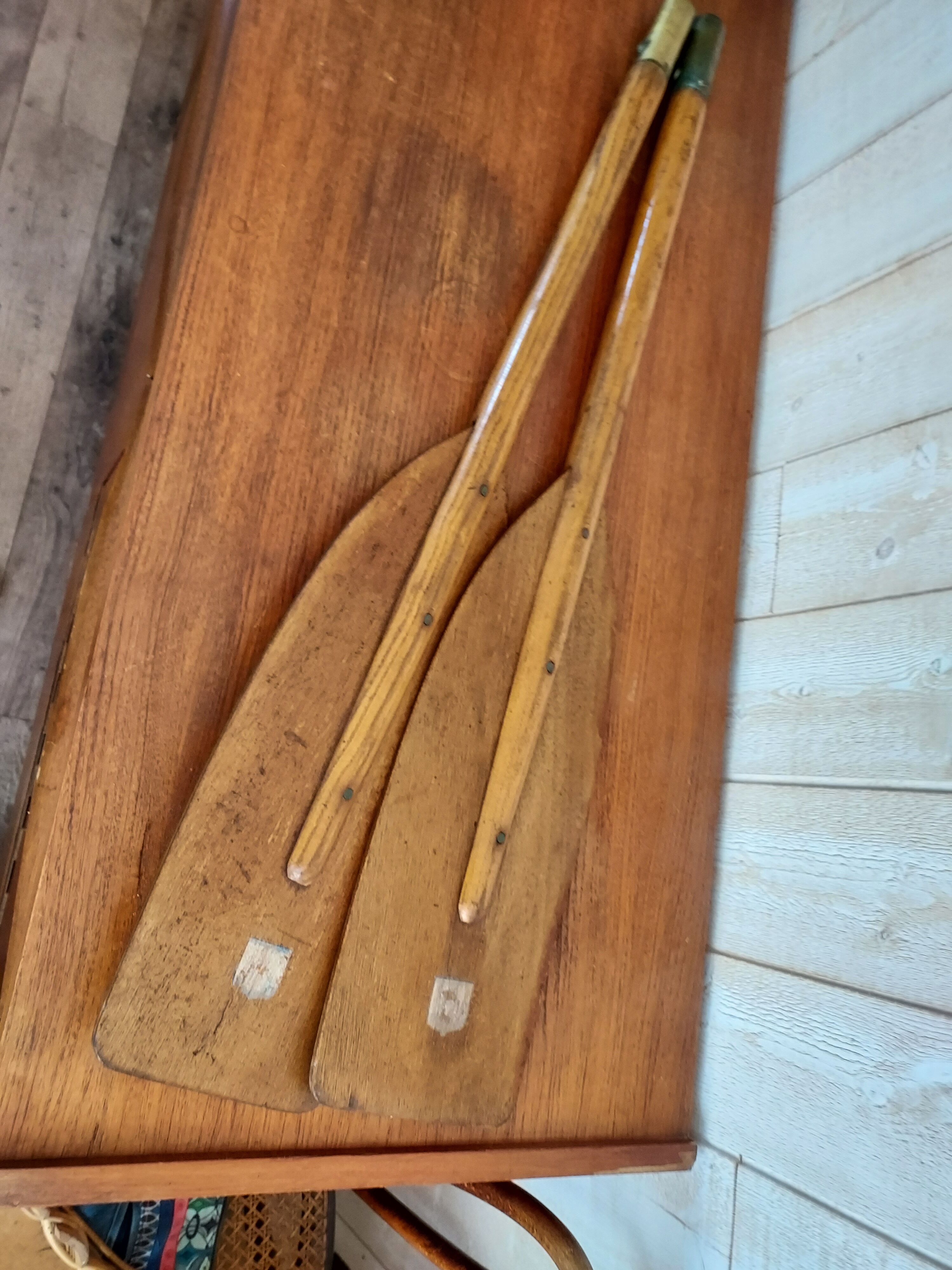 Paire de rames vintage