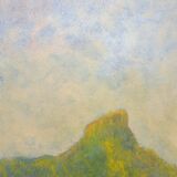 Oil landscape on canvas