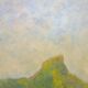 Paysage à l'huile sur toile