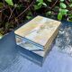 Onyx catchall box from the 1960s, vintage Italy.