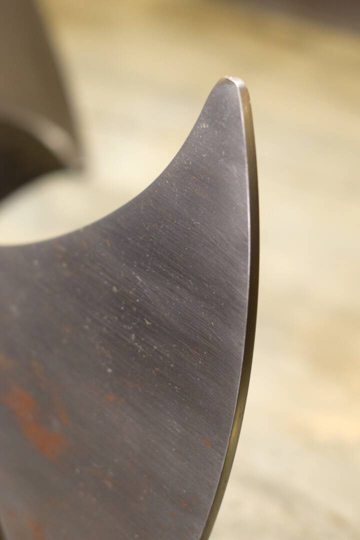 Table Basse Propeller en Verre par Knut Hesterberg pour Ronald Schmidt, 1960s