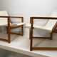 Paire de fauteuils ikea 1970