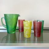 Carafe and glass from the 70s