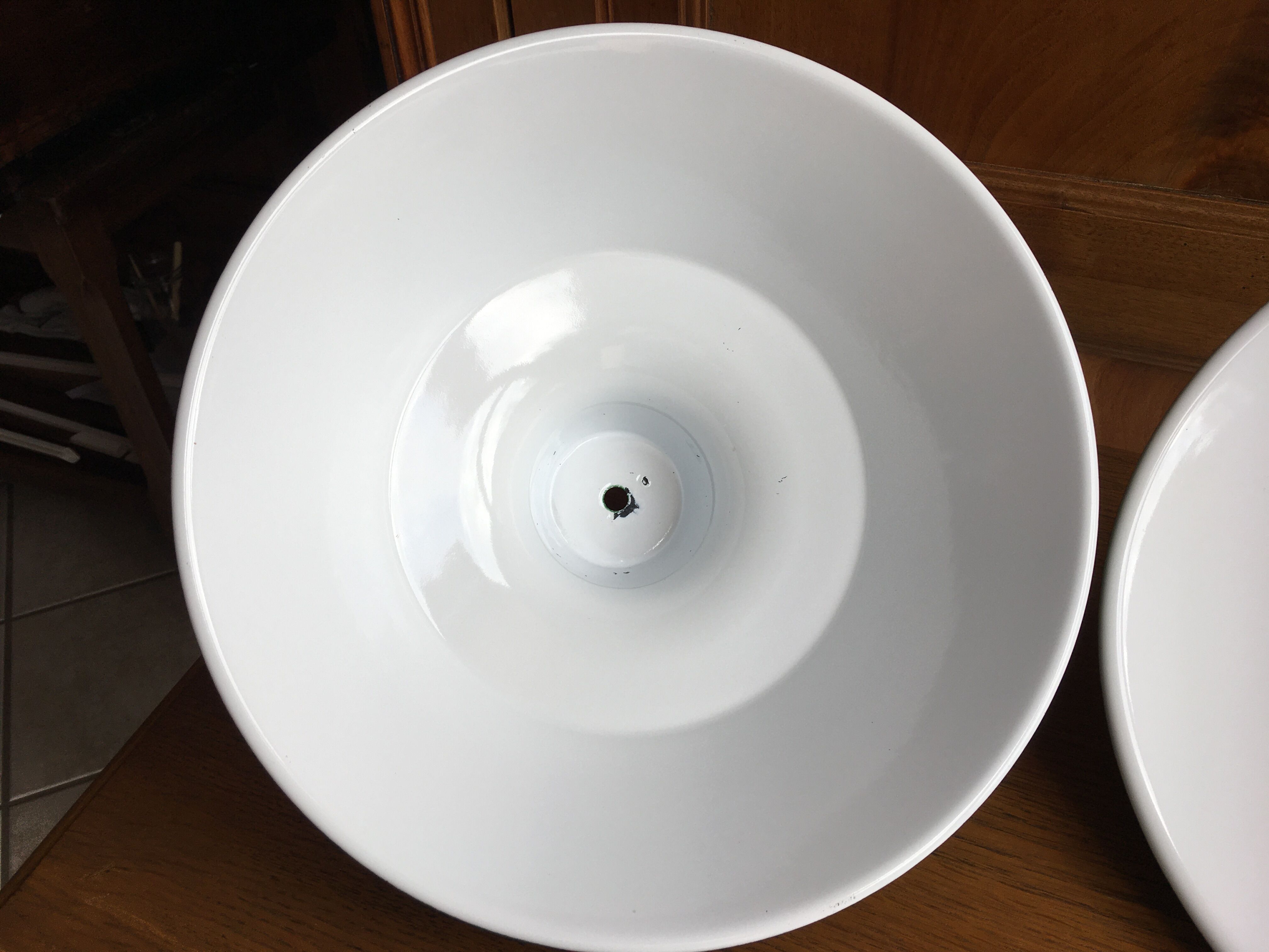 Lot of two old lampshades