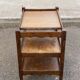 Dessert trolley with wheels and removable tray 66cm
